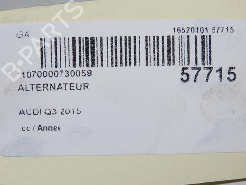 alternator-audi-q3-8ub-8ug-2011-2012-2013-2014-2015-2016-2017-2018-2019-2020-40162854 main image