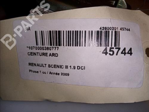 Rear right belt tensioner RENAULT SCÉNIC III (JZ0/1_) 1.9 dCi (JZ0J, JZ1J, JZ1K, JZ1S) | BP11204099C90 