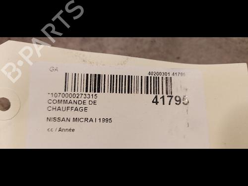 climate-control-nissan-micra-ii-k11-1992-1993-1994-1995-1996-1997-1998-1999-2000-2001-2002-2003-2004-2005-2006-2007-23174482 main image