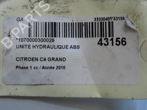 Used ABS pump ABS pump CITROËN C4 Grand Picasso I (UA_) 1.6 HDi (109 hp) 33836412 33836412