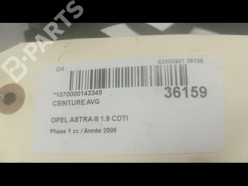 Front left belt tensioner OPEL ASTRA H GTC (A04) 1.9 CDTI (L08) | BP9600136C87 