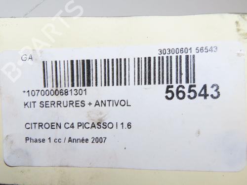 Electronic module CITROËN C4 Picasso I MPV (UD_) 1.6 HDi | BP32399633M83