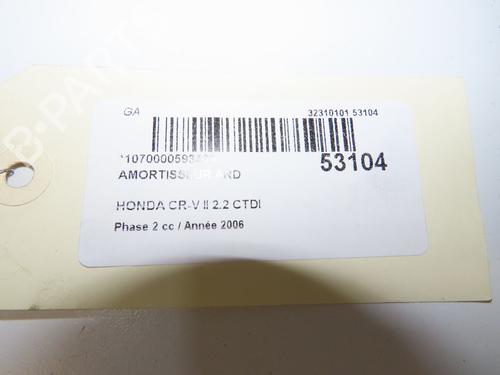 Used Right rear shock absorber Right rear shock absorber HONDA CR-V II (RD_) 2.2 CTDi (RD9) (140 hp) 39997056 39997056