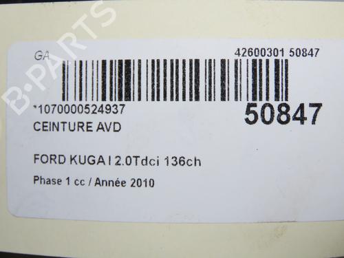 Front right seatbelt FORD KUGA I 2.0 TDCi | BP36427065I25 - Image 5