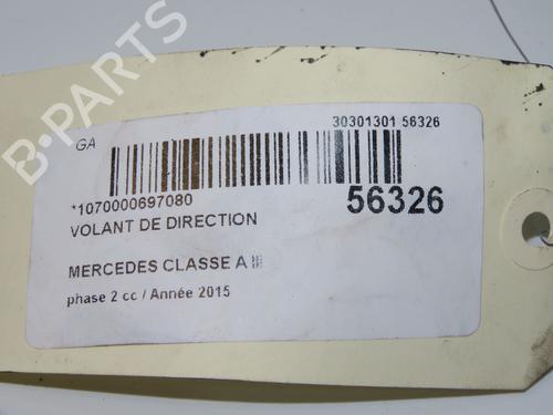 Steering wheel MERCEDES-BENZ A-CLASS (W176) A 160 CDI / d (176.011) | BP31242482C49 - Image 8