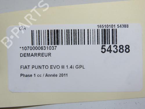 Used Starter Starter FIAT PUNTO (199_) 1.4 (199AXB1A, 199BXB1A, 199BXB11, 199AXB11) (78 hp) 33727999 33727999