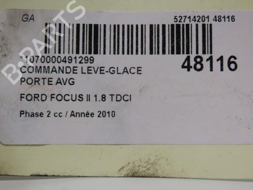 Used Left front window switch FORD FOCUS II (DA_, HCP, DP) 1.8 TDCi (115 hp) 19668708