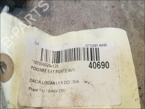 Used Front left exterior door handle DACIA LOGAN MCV (KS_) 1.5 dCi (KS0K) (68 hp) 9610463