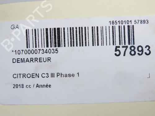 starter-citroen-c3-iii-sx-2016-38023695 main image