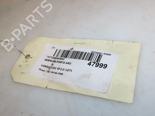 Rear left lock HONDA CIVIC VIII Hatchback (FN, FK) 2.2 CTDi (FK3) | BP16040084C100 