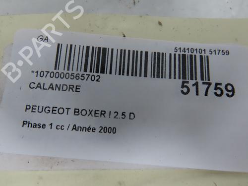 Grille PEUGEOT BOXER Van (230L) 2.5 D | BP24358943C40 