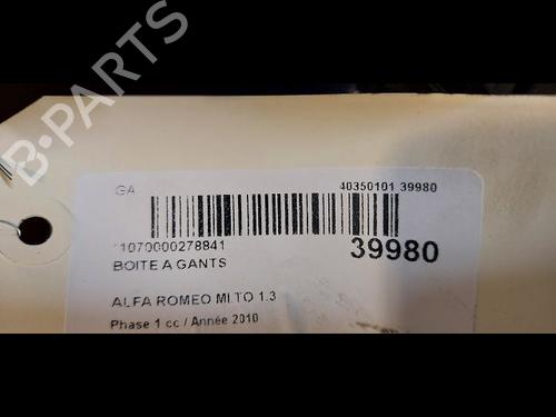 Used Glove box ALFA ROMEO MITO (955_) 1.3 MultiJet (955AXP1A, 955AYC1A) (95 hp) 9613844