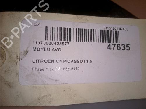 Used Right front steering knuckle CITROËN C4 Picasso I MPV (UD_) 1.6 HDi 110 (112 hp) 14950743