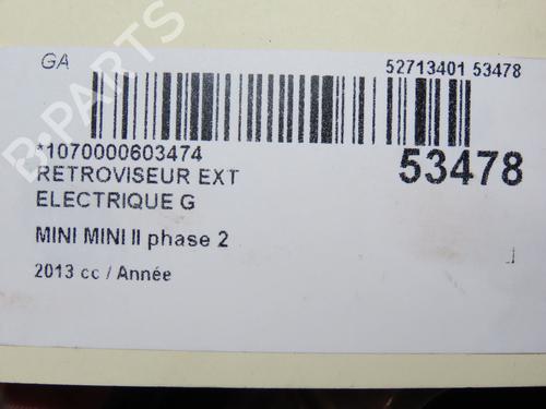 Left mirror MINI MINI COUNTRYMAN (R60) Cooper D | BP28968719C26 