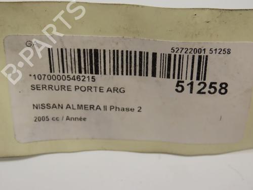 Rear left lock NISSAN ALMERA II Hatchback (N16) 1.8 | BP23098769C100 