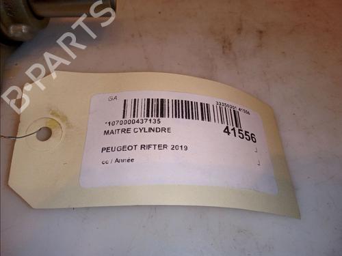 Brake master cylinder PEUGEOT RIFTER 1.5 BlueHDi 100 | BP12954313M77 