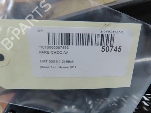 Used Front bumper FIAT 500 (312_) 1.2 (312AXA1A) (69 hp) 28364031