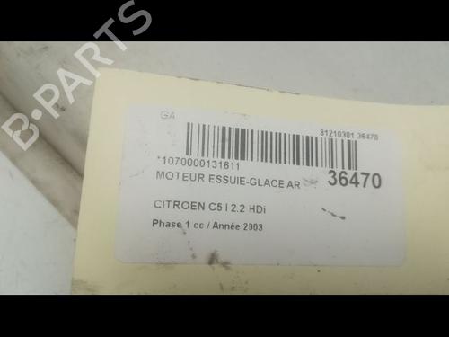 Used Rear wiper motor CITROËN C5 I (DC_) 2.2 HDi (DC4HXB, DC4HXE) (133 hp) 23178234