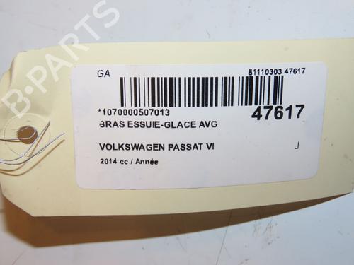 Used Front windshield wiper arm VW PASSAT B7 (362) 2.0 TDI 4motion (177 hp) 16769874