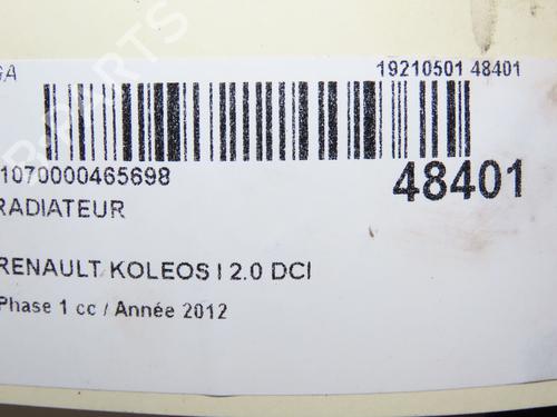 Køler RENAULT KOLEOS I (HY_) 2.0 dCi (HY0K) | BP28829168M31 