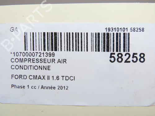 AC compressor FORD C-MAX II (DXA/CB7, DXA/CEU) 1.6 TDCi | BP36310376M34  - Image 9