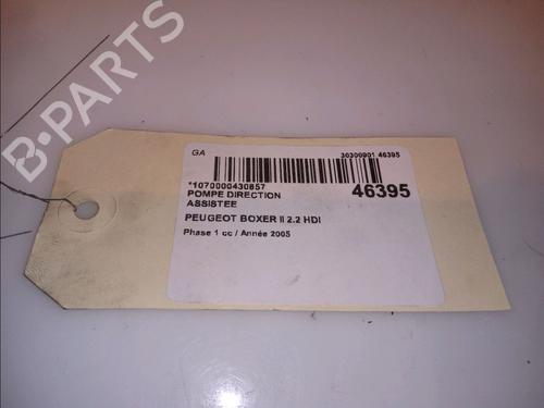 Used Steering pump Steering pump PEUGEOT BOXER Bus (244, Z_) 2.2 HDi (101 hp) 13112043 13112043