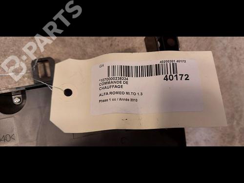 Climate control ALFA ROMEO MITO (955_) 1.3 MultiJet (955AXP1A, 955AYC1A) | BP9608452I5 