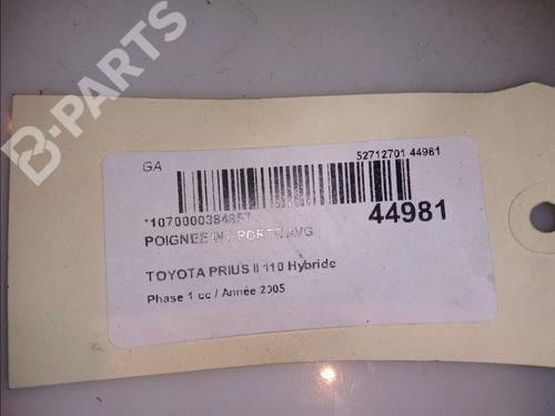 Front left interior door handle TOYOTA PRIUS Liftback (_W2_) 1.5 Hybrid (NHW20_, NHW20R) | BP11102423I13 