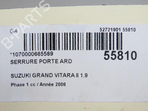 Højre bagtil lås SUZUKI GRAND VITARA II (JT, TE, TD) 1.9 DDiS All-wheel Drive (JT419, TD44, JB419WD, JB419XD,... (129 hp) 32076146