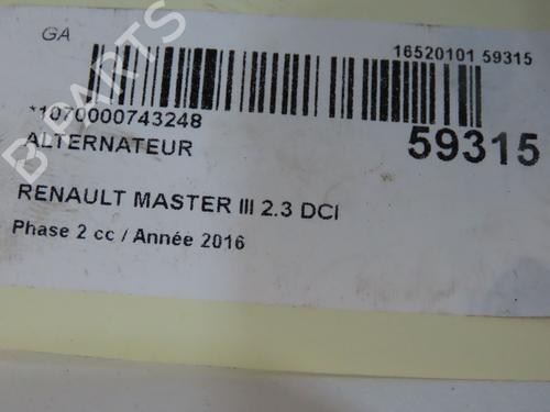 Alternator RENAULT MASTER III Van (FV) 2.3 dCi 130 FWD (FV0M, FV0Y, FV0J, FV02, FV03) | BP36345219M7  - Image 5