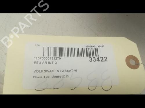 Używane Lampa tylna klapy bagażnika prawa VW PASSAT B7 (362) 1.6 TDI (105 hp) 9599143