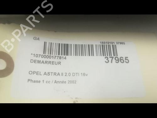 Used Starter OPEL ASTRA G Hatchback (T98) 2.0 DTI 16V (F08, F48) (101 hp) 9602444