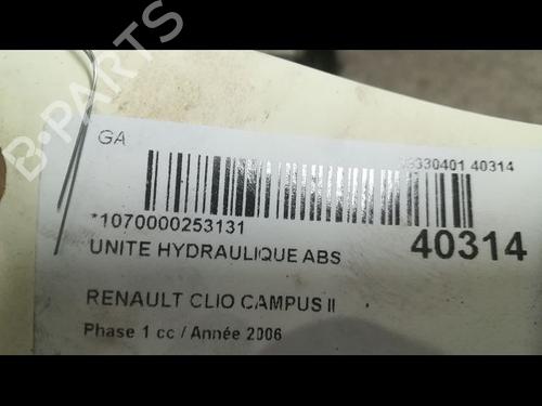 Used ABS pump RENAULT CLIO II (BB_, CB_) 1.5 dCi (B/C2J) (68 hp) 9610088