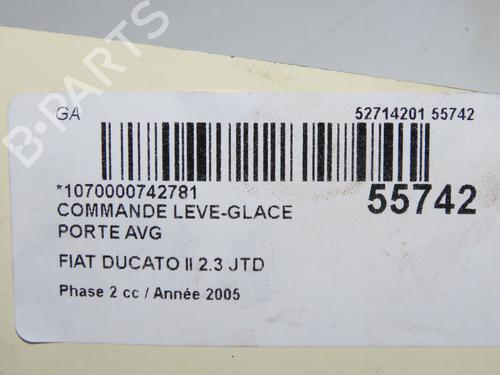 Used Left front window switch Left front window switch FIAT DUCATO Van (244_) 2.3 JTD (110 hp) 33836483 33836483