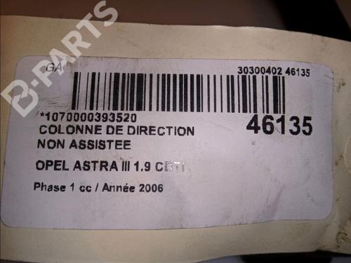 Steering column OPEL ASTRA H GTC (A04) 1.9 CDTI (L08) | BP11921353M21 