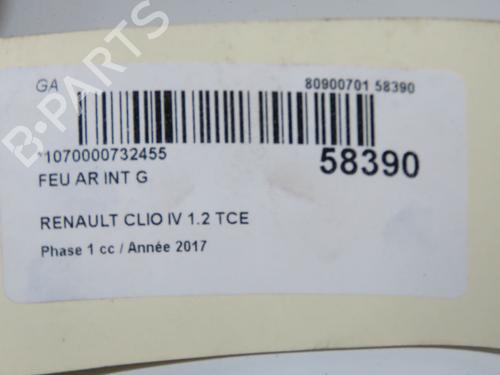 Feu de coffre gauche Feu de coffre gauche RENAULT CLIO IV (BH_) 1.2 TCe 120 (BHAU) (118 hp) 33728176 33728176