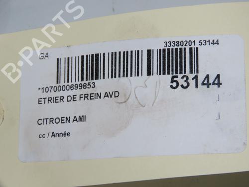 Right front brake caliper CITROËN AMI (9A_) Electric (9AZ2CA) | BP36494187M104 - Image 5