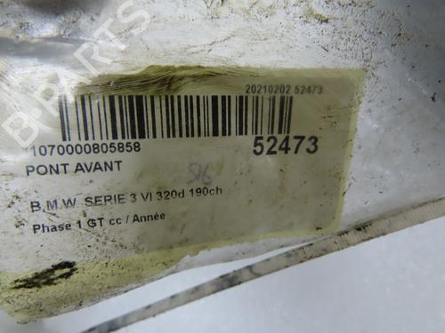 Front differential BMW 3 Gran Turismo (F34) 320 d xDrive | BP38713680M23 - Image 6