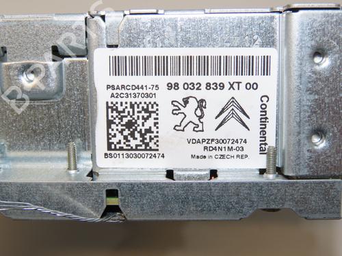 Radio CITROËN C3 II (SC_) 1.0 VTi 68 | BP31605875E6 - Image 3
