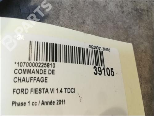 Commande Chauffage FORD FIESTA VI (CB1, CCN) 1.4 TDCi | BP9607050I5 