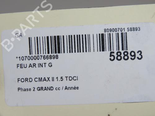 Left tailgate light FORD C-MAX II (DXA/CB7, DXA/CEU) 1.5 TDCi | BP38608461C79  - Image 5