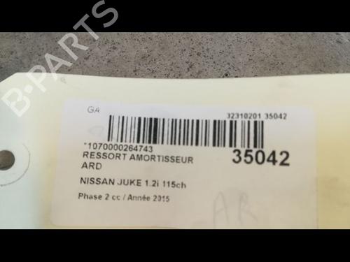 Used Shock absorber spring NISSAN JUKE (F15) 1.2 DIG-T (115 hp) 14876545