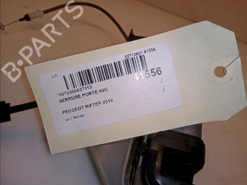 Front left lock PEUGEOT RIFTER 1.5 BlueHDi 100 | BP12954370C98 