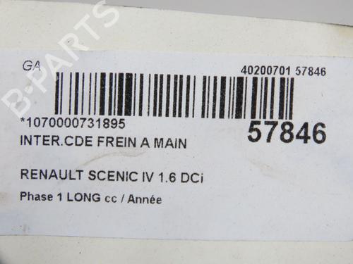 Used Switch Switch RENAULT GRAND SCÉNIC IV (R9_) 1.6 dCi 160 (160 hp) 33728070 33728070