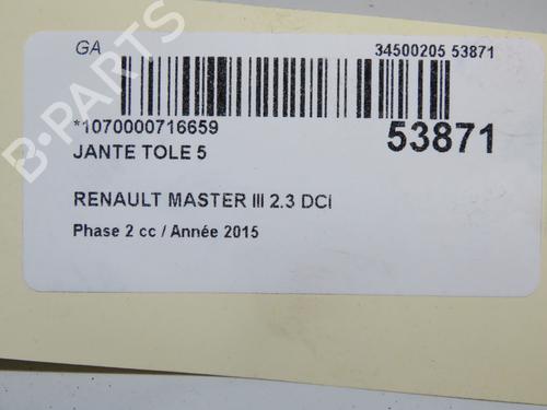 Fælk RENAULT MASTER III Van (FV) 2.3 dCi 165 RWD (FV0P, FV0U, FV10, FV12, FV1E) | BP36367608C45 - Image 6