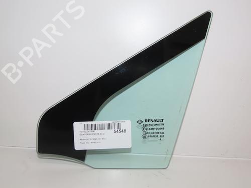 Used Front right door window RENAULT SCÉNIC III (JZ0/1_) 1.6 dCi (JZ00, JZ12) (130 hp) 30265372