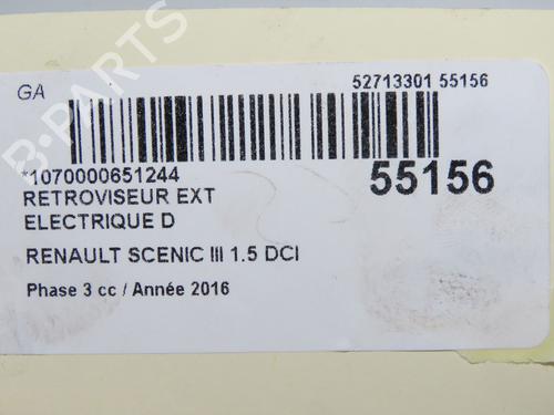 right-mirror-renault-scenic-iii-jz01_-2008-2009-2010-2011-2012-2013-2014-2015-2016-32377396 main image