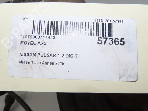 Right front steering knuckle NISSAN PULSAR Hatchback (C13) 1.2 DIG-T | BP32457498M26