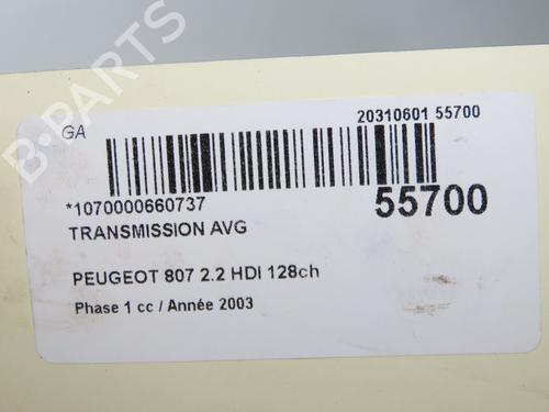 Left front driveshaft PEUGEOT 807 (EB_) 2.2 HDi | BP32200811M38
