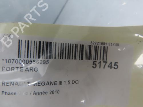 Used Left rear door RENAULT MEGANE III Grandtour (KZ0/1) 1.5 dCi (KZ1M, KZ1W, KZ0R) (106 hp) 28968996